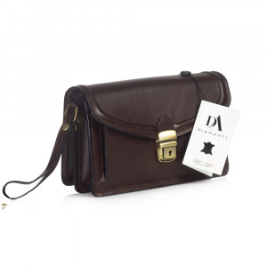 Borseta barbati din piele naturala DiAmanti Piccola Testa di Moro 7018